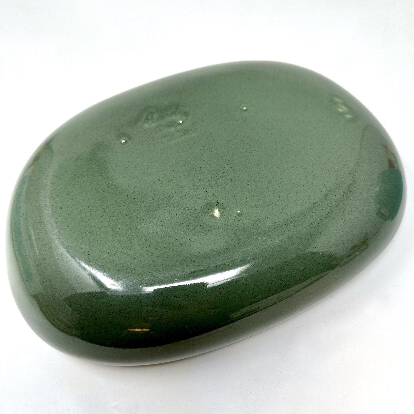 Russel Wright Cedar Green Vegetable Serving Bowl | Vintage American Modern1959