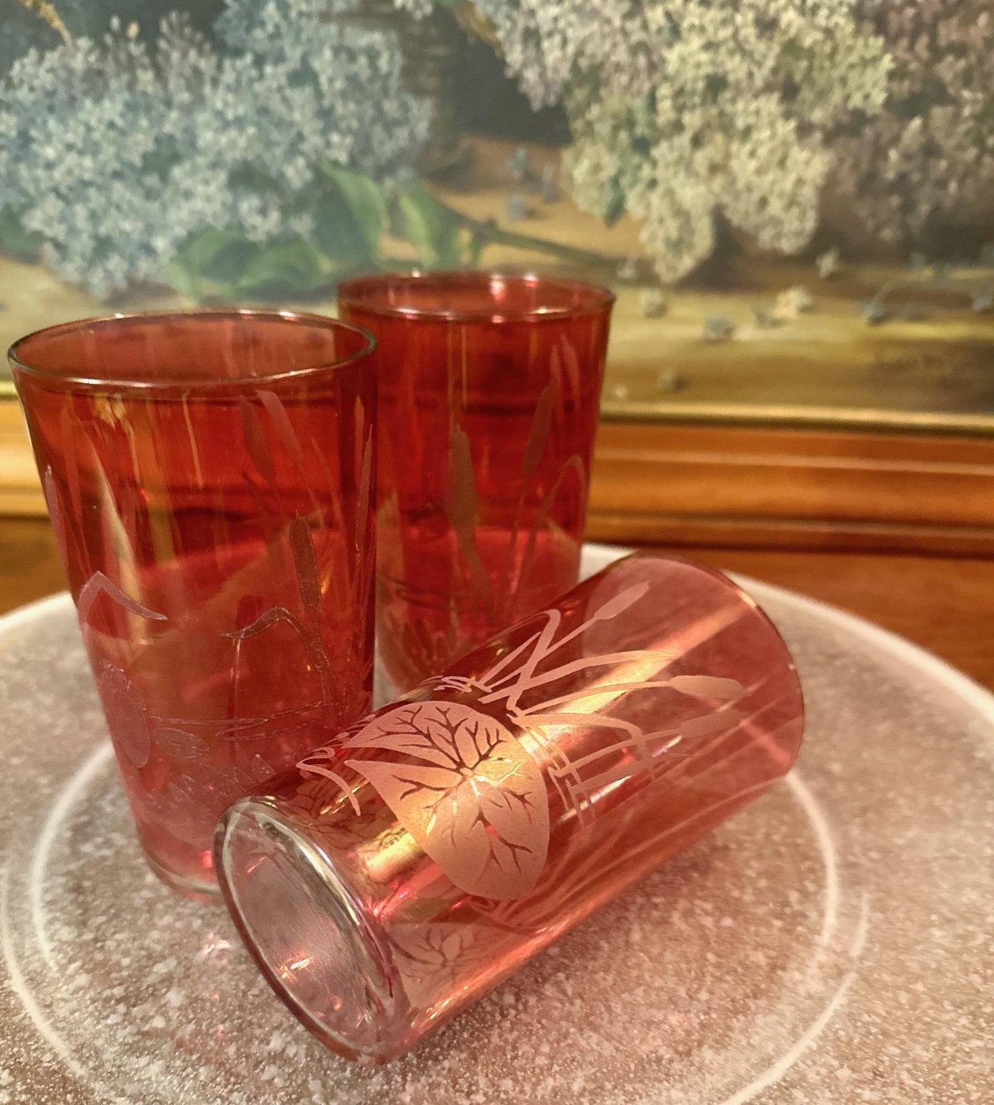 Bartlett-Collins Lotus Tumbler | Art Deo