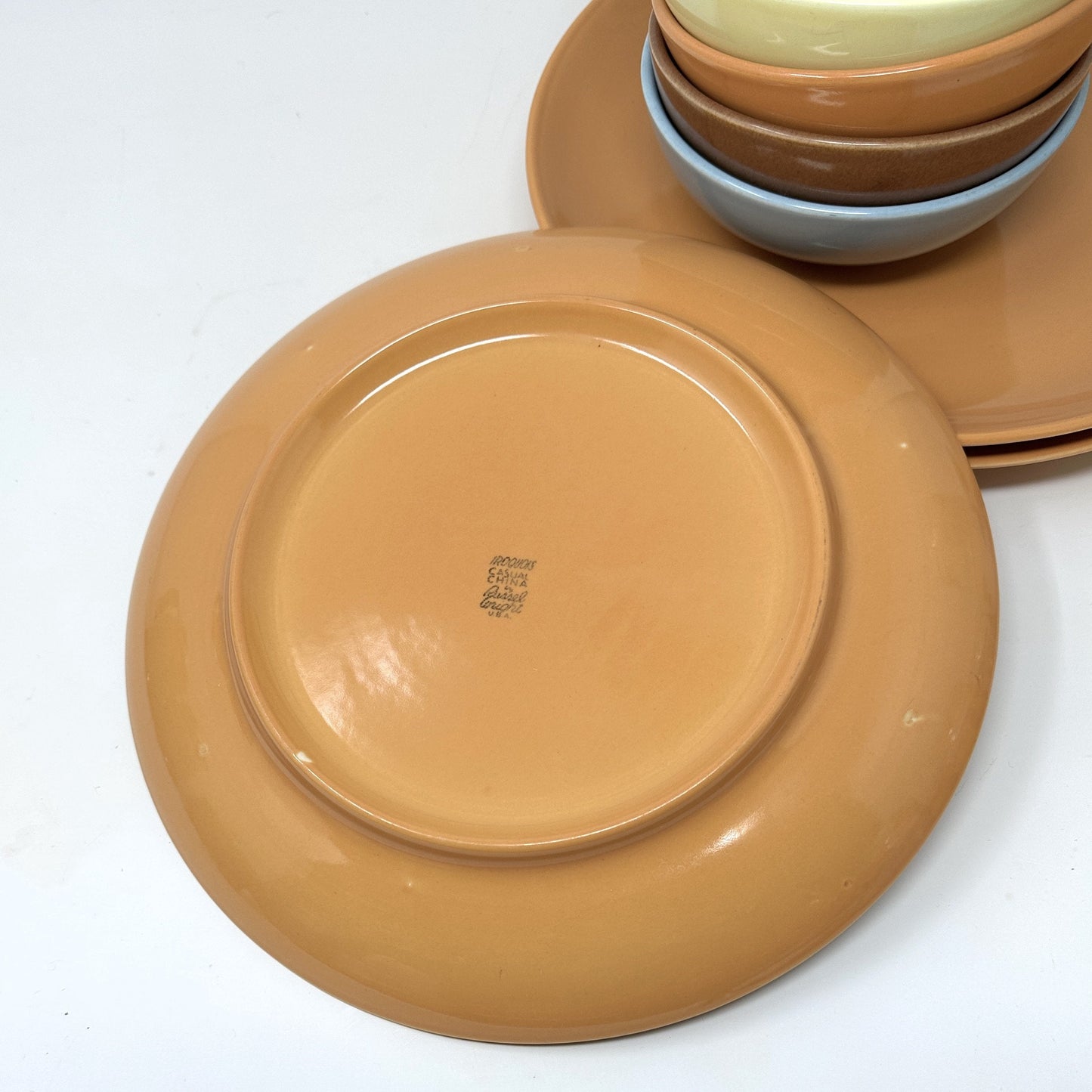 Russel Wright Cantaloupe Dinner Plate | Iroquois Casual China