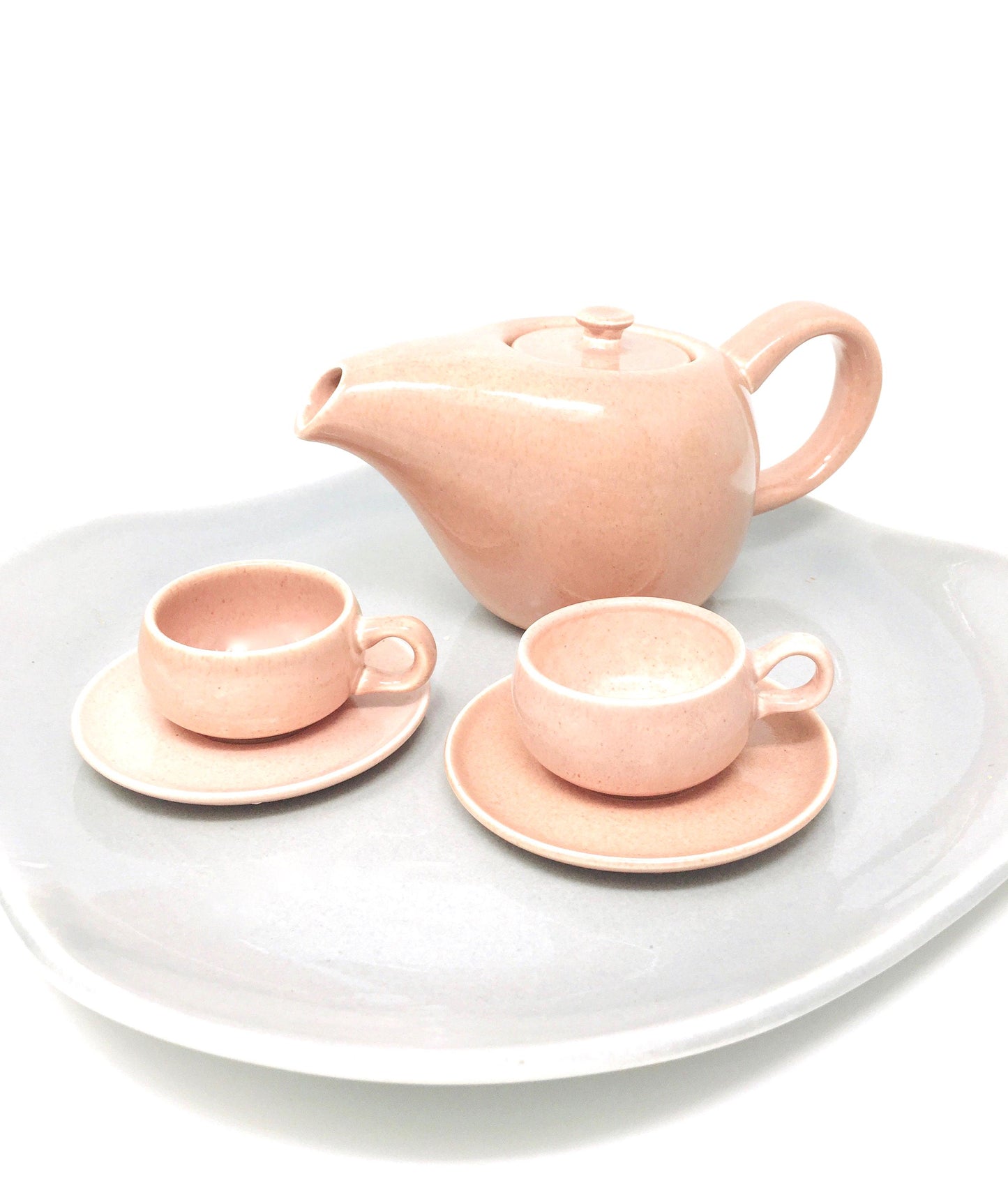 Russel Wright Granite Gray Chop Plate: Square Platter