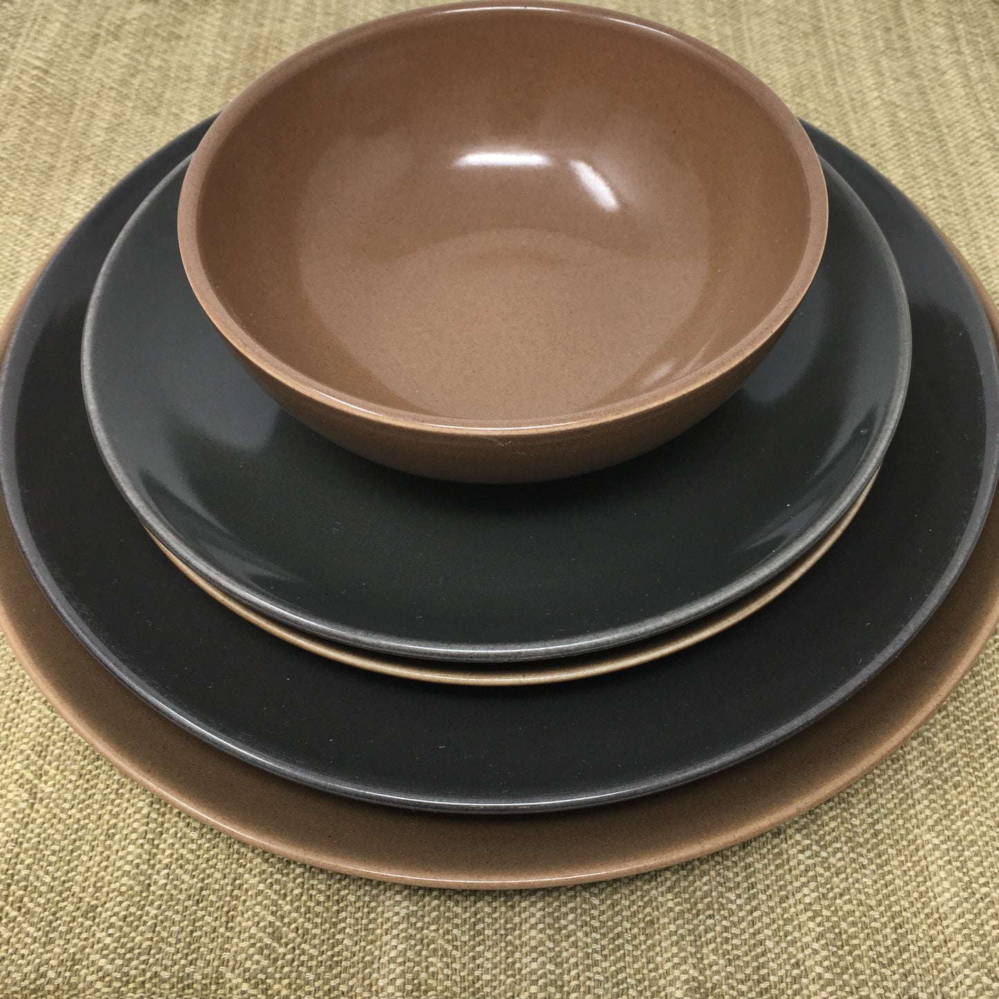 Russel Wright, Nutmeg, Luncheon Plate, Casual China, Iroquois China, 1947-1972