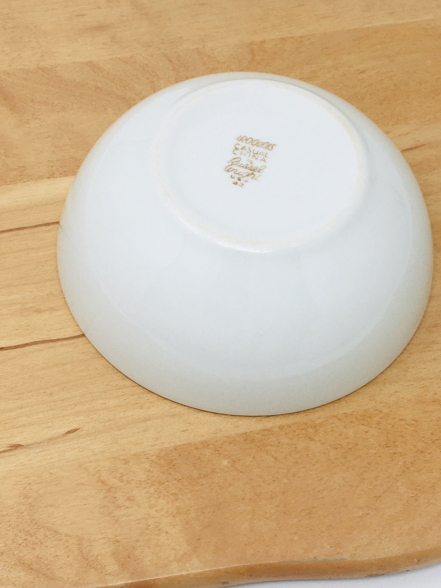 Russel Wright, Sugar White, Cereal Bowl, Casual China, Iroquois China, 1947 -