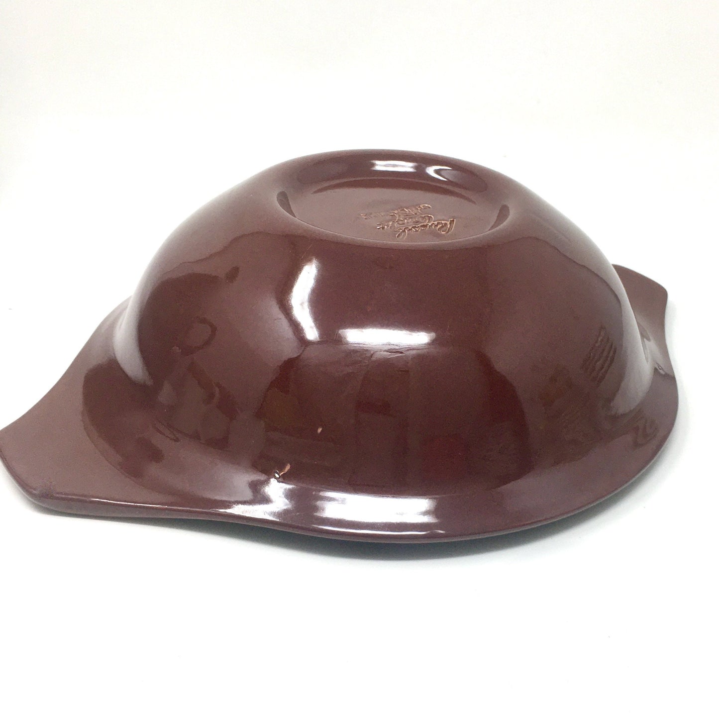 Russel Wright, Covered Serving Dish, Bean Brown, American Modern, Steubenville Pottery, Ohio, 1930s
