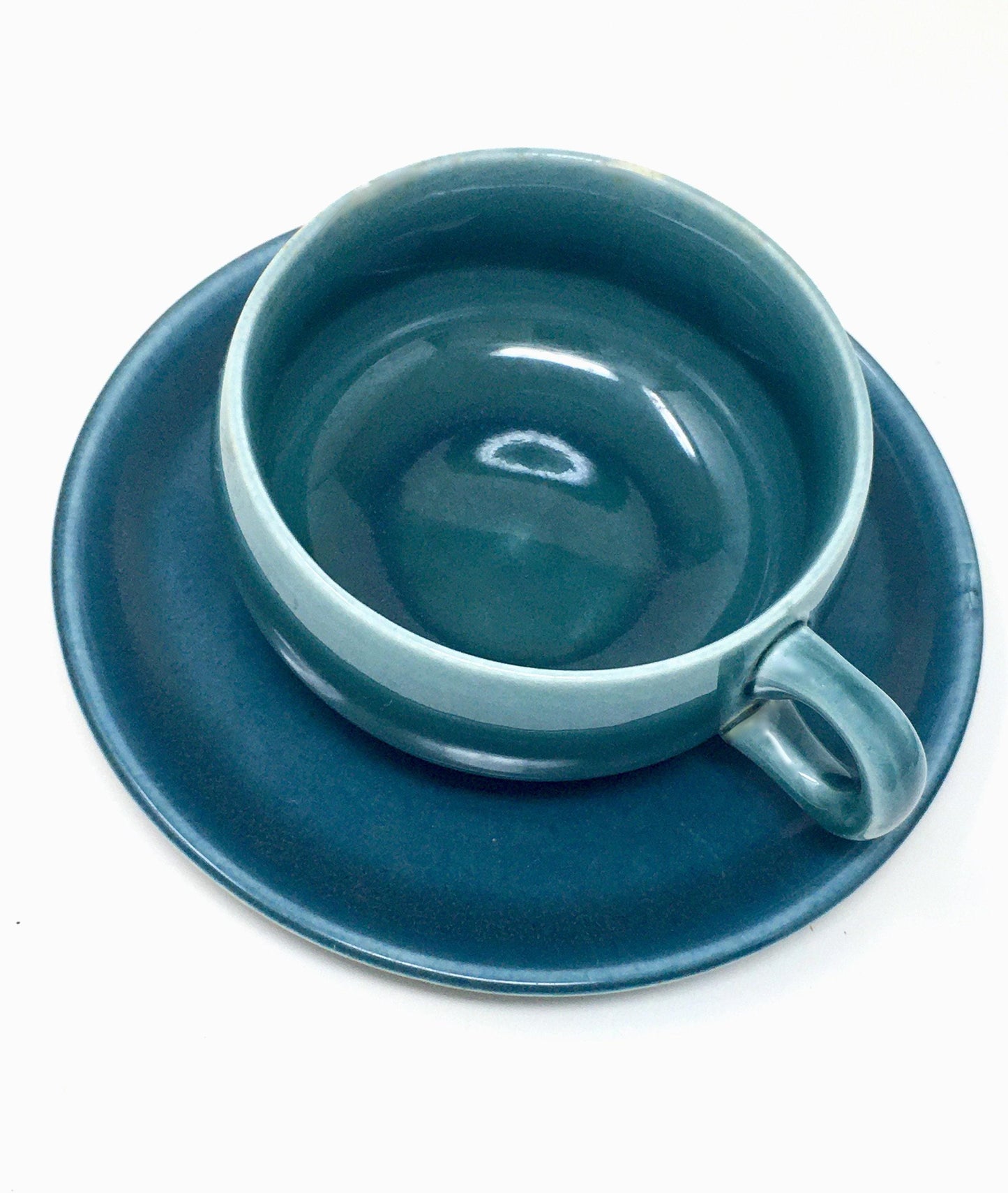 Russel Wright Seafoam AD Cup and Saucer | American Modern
