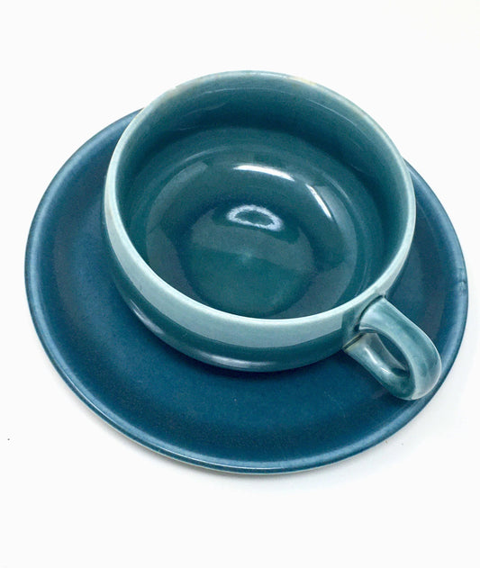 Russel Wright Seafoam AD Cup and Saucer | American Modern