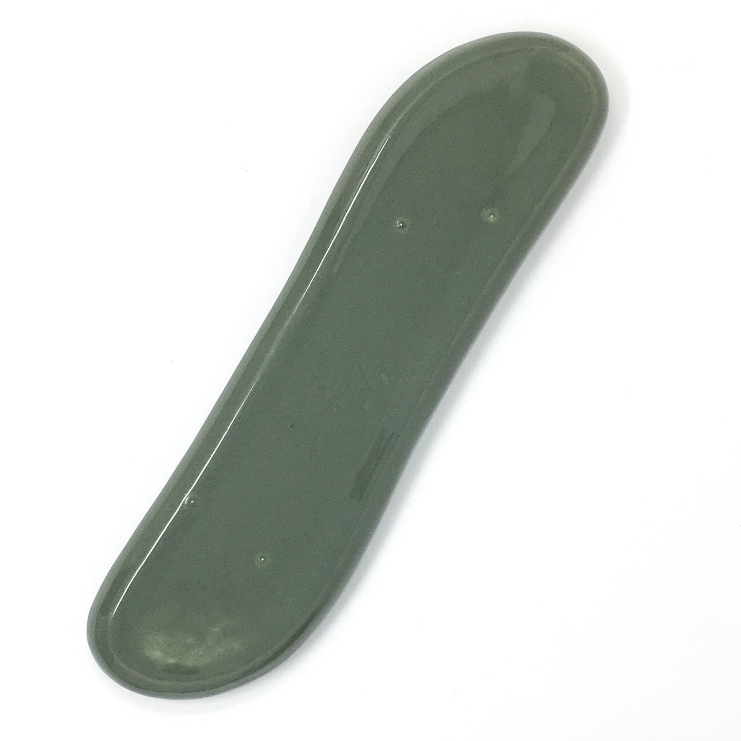 Russel Wright, Celery Tray, Cedar Green, MCM, American Modern, Steubenville Pottery, 1950s