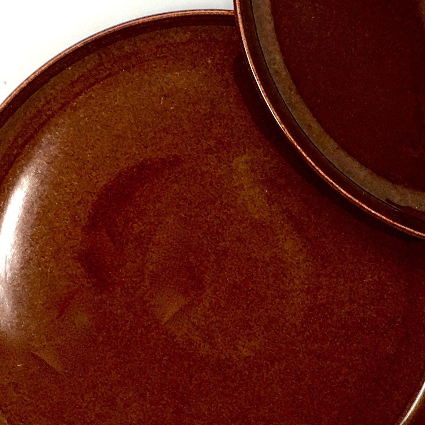 Russel Wright Bean Brown Dinner Plate | American Modern