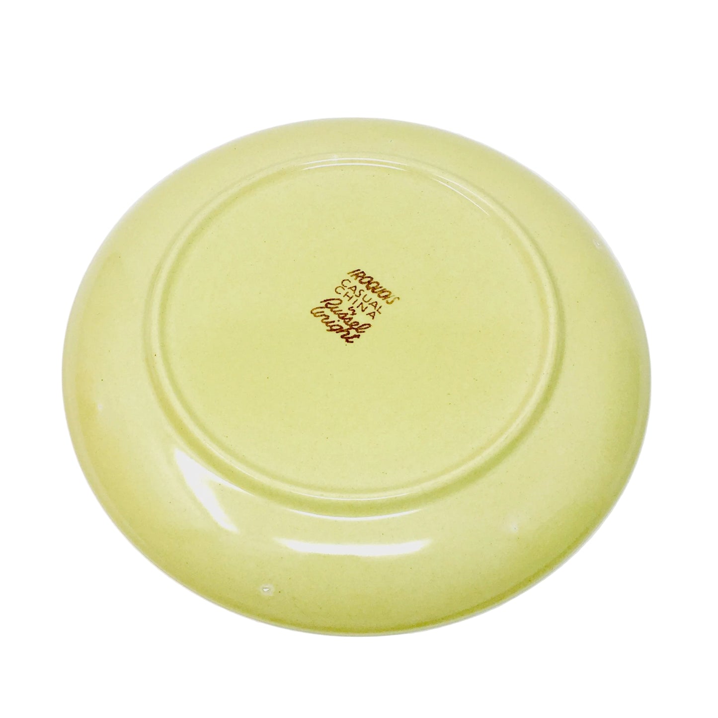 Russel Wright Avocado Luncheon Plate - Iroquois Casual China