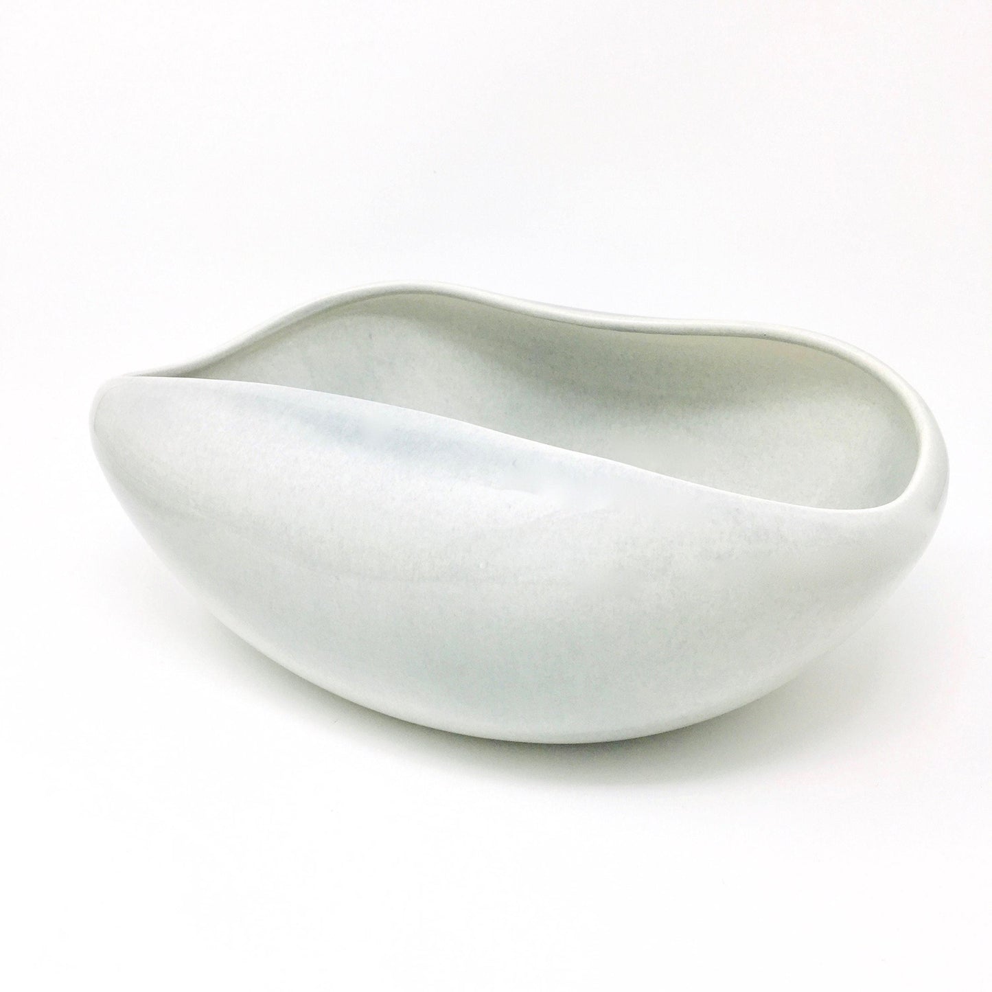 Russel Wright Granite Gray Salad Serving Bowl | American Modern