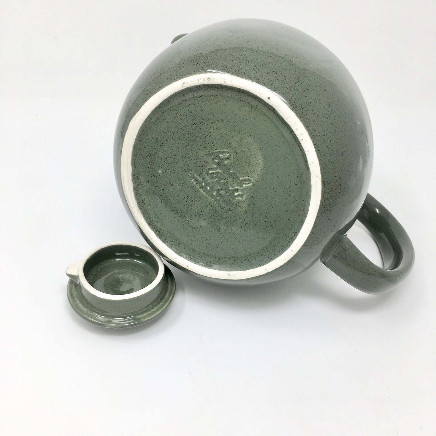 Russel Wright Cedar Green Coffee Pot | American Modern