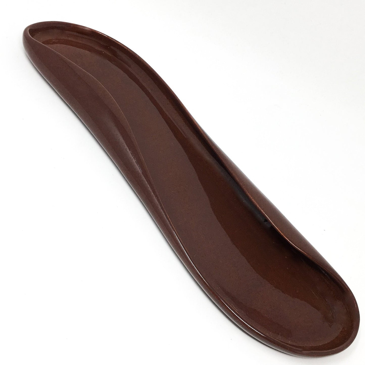 Russel Wright Bean Brown Celery Tray |  American Modern