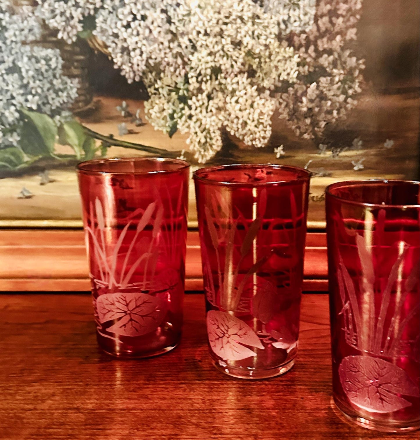 Bartlett-Collins Lotus Tumbler |  Art Deo