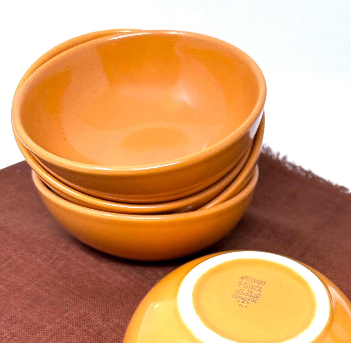 Russel Wright Cantaloupe Cereal | Iroquois Casual China
