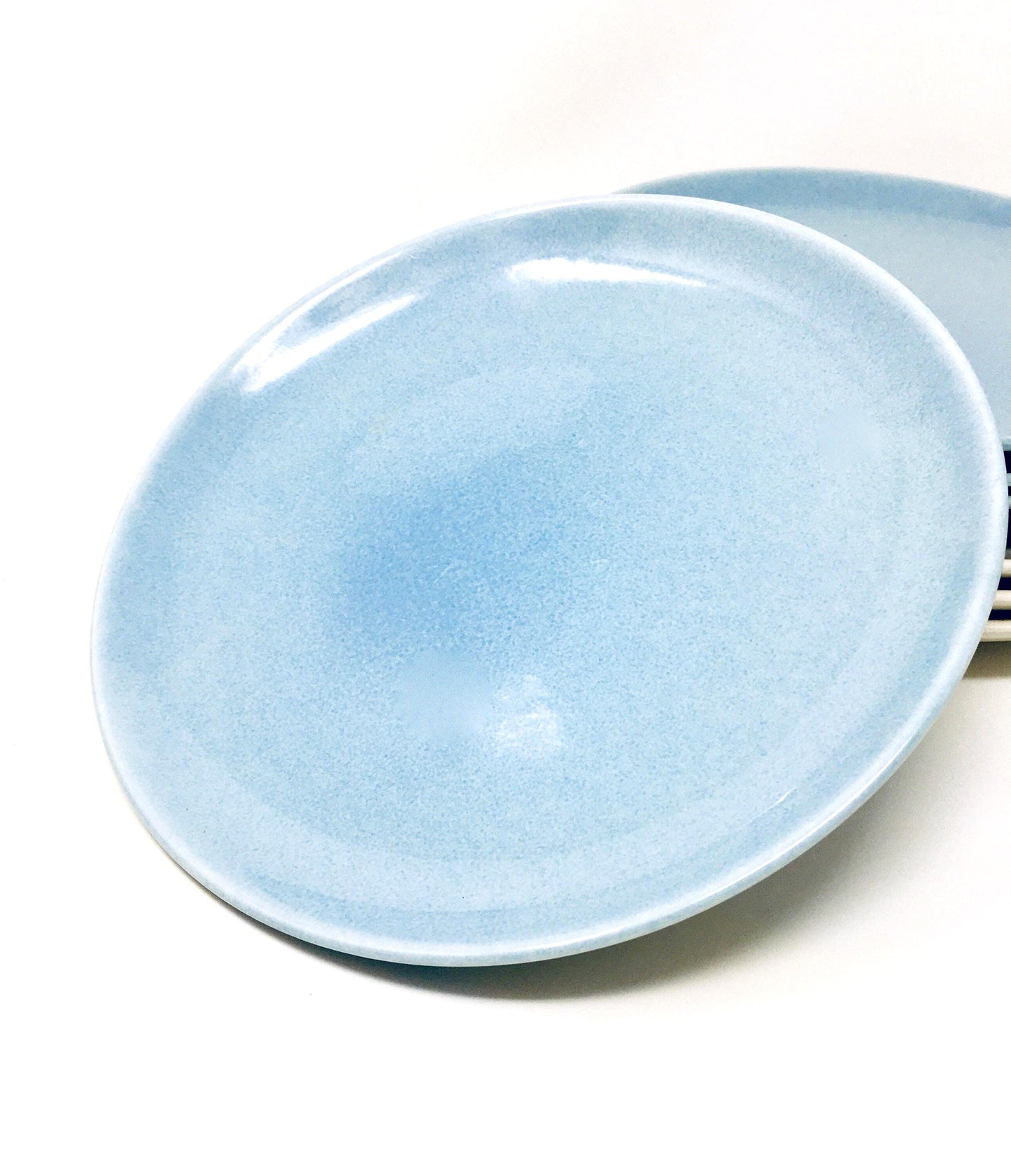 Russel Wright Foamy Blue Bread Plate | Iroquois Casual China