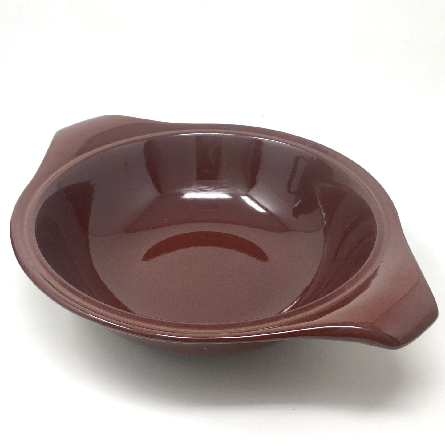 Russel Wright, Covered Serving Dish, Bean Brown, American Modern, Steubenville Pottery, Ohio, 1930s