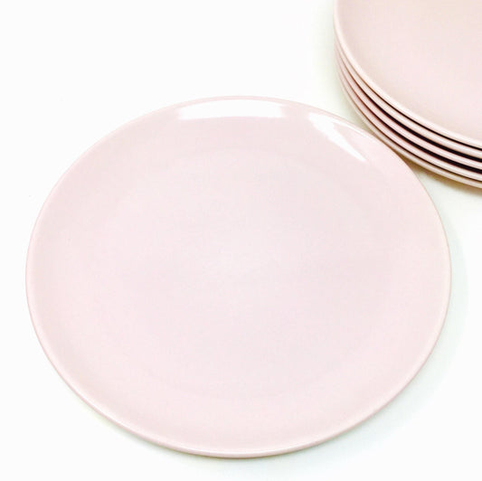 Russel Wright Pink Sherbet Dinner Plate | Vintage Iroquois Casual China