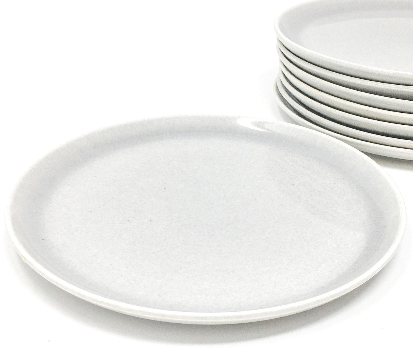 Russel Wright Granite Gray Salad Plate | American Modern Steubenville Pottery, 1939-1959