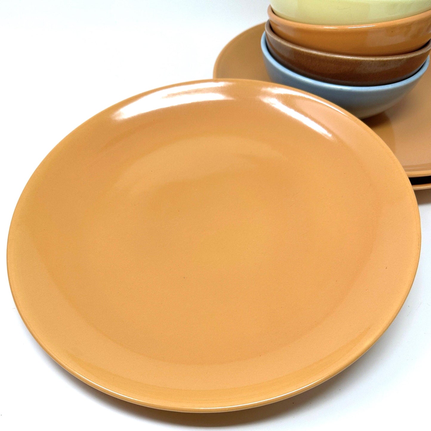 Russel Wright Cantaloupe Dinner Plate |  Iroquois Casual China