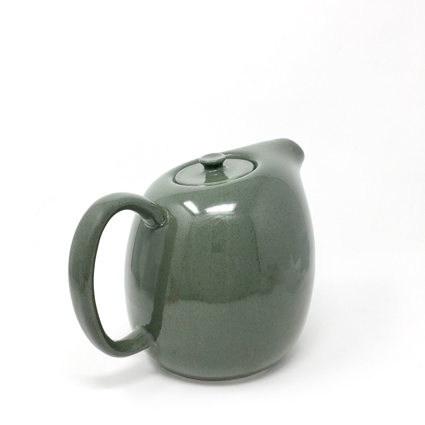 Russel Wright Cedar Green Coffee Pot | American Modern