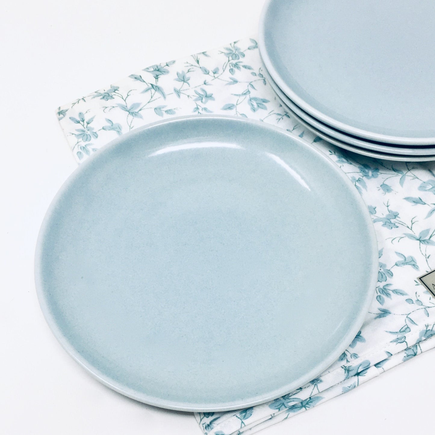 Russel Wright Foamy Blue Bread Plate | Casual China