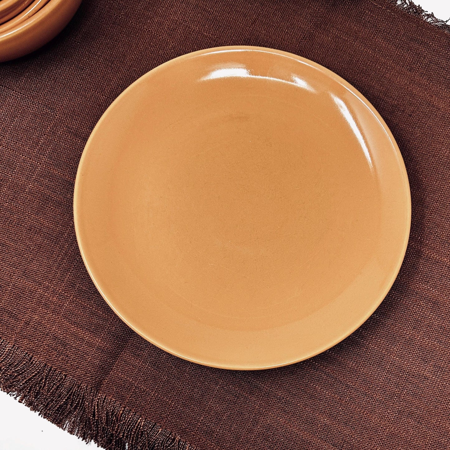 Russel Wright Cantaloupe Salad Plate | Iroquois Casual China