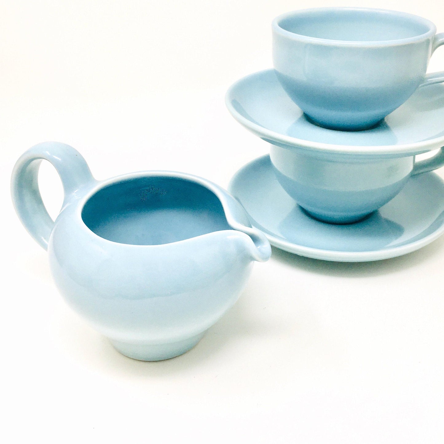 Russel Wright Ice Blue Creamer | Casual China