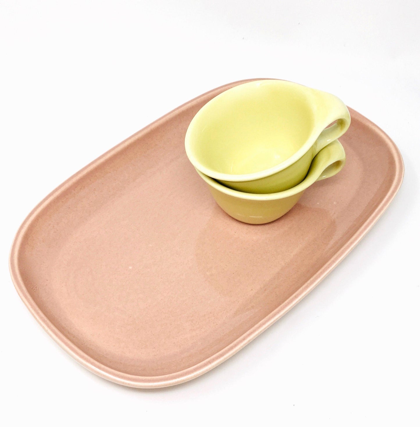 Russel Wright Coral Platter | American Modern