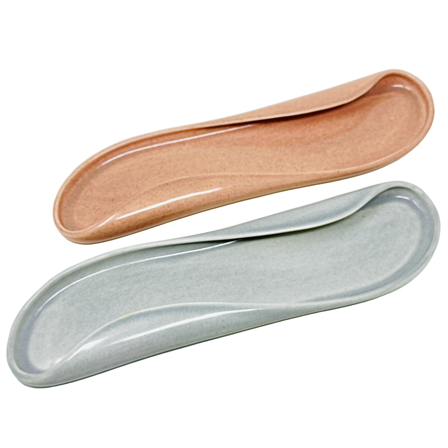 Russel Wright Celery Tray, Coral, American Modern, Steubenville Pottery, 1939-1959