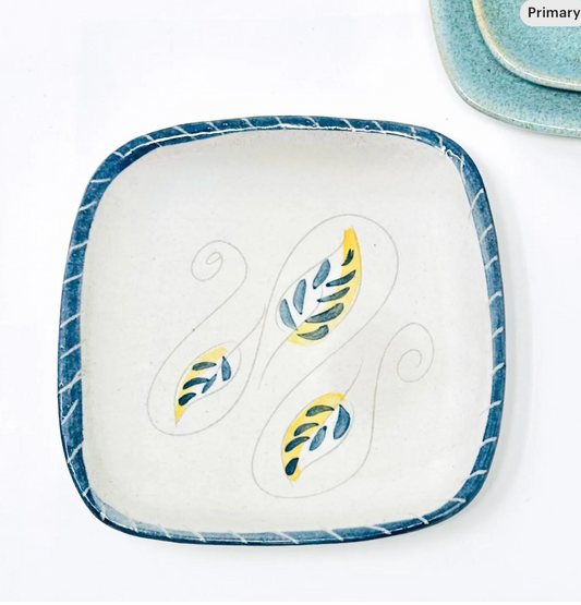 Glidden Pottery Will o' Wisp | Small Plate 35 | Mid Century Pottery