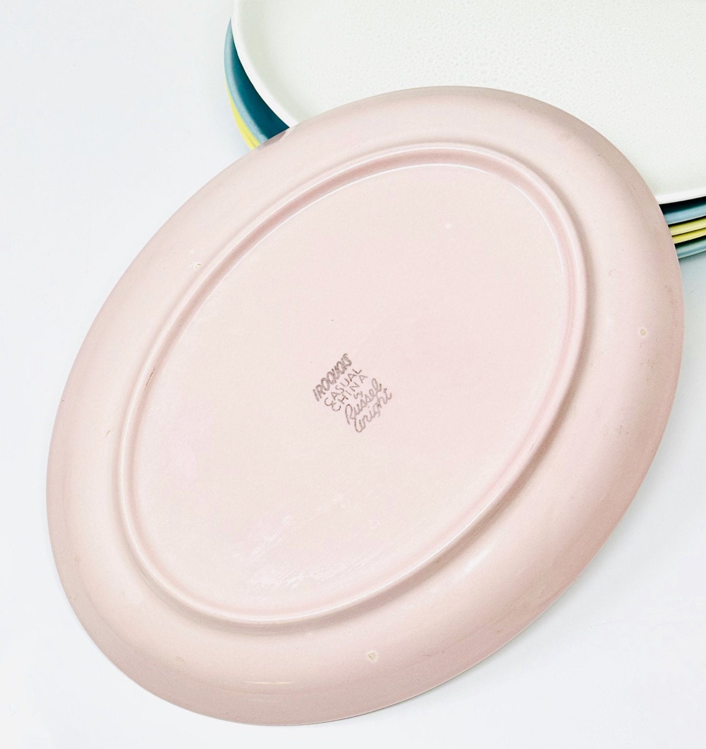 Russel Wright Pink Casual China |  Oval Platter