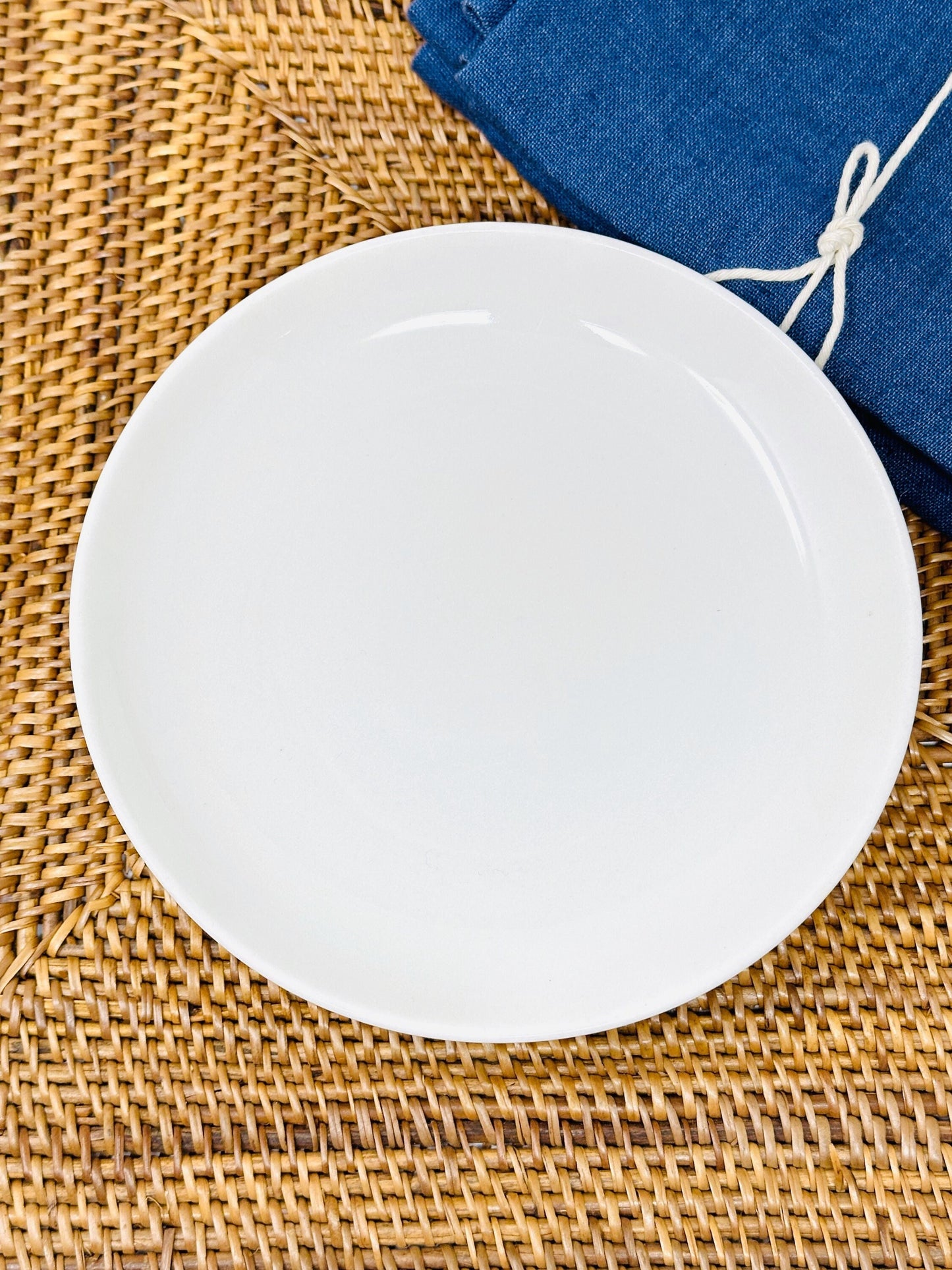 Russel Wright White Bread Plate |Casual China