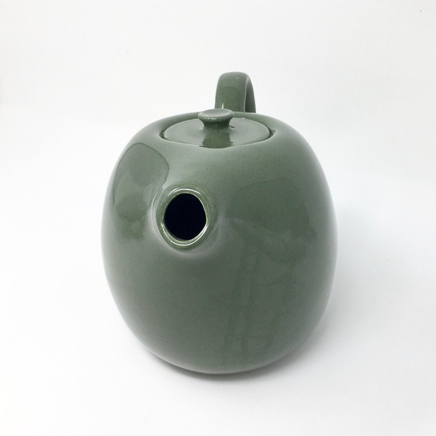 Russel Wright Cedar Green Coffee Pot | American Modern