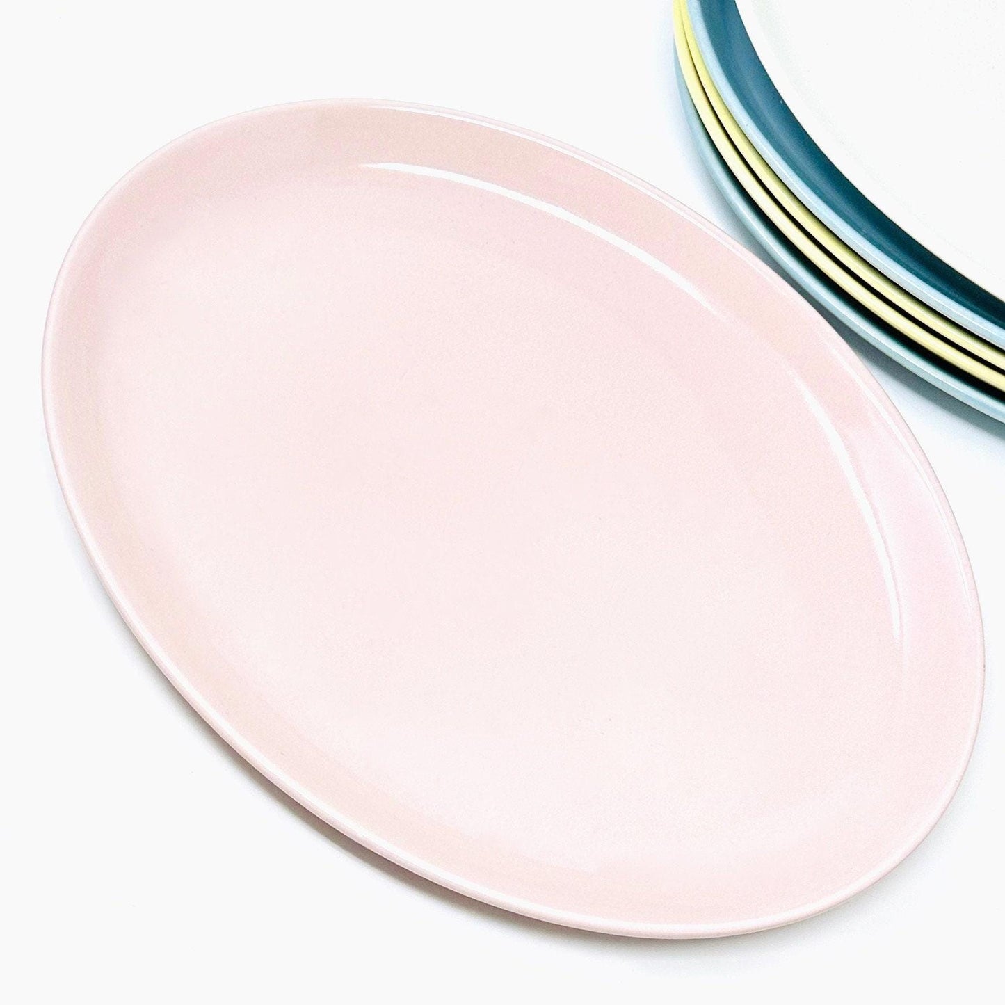Russel Wright Pink Casual China |  Oval Platter