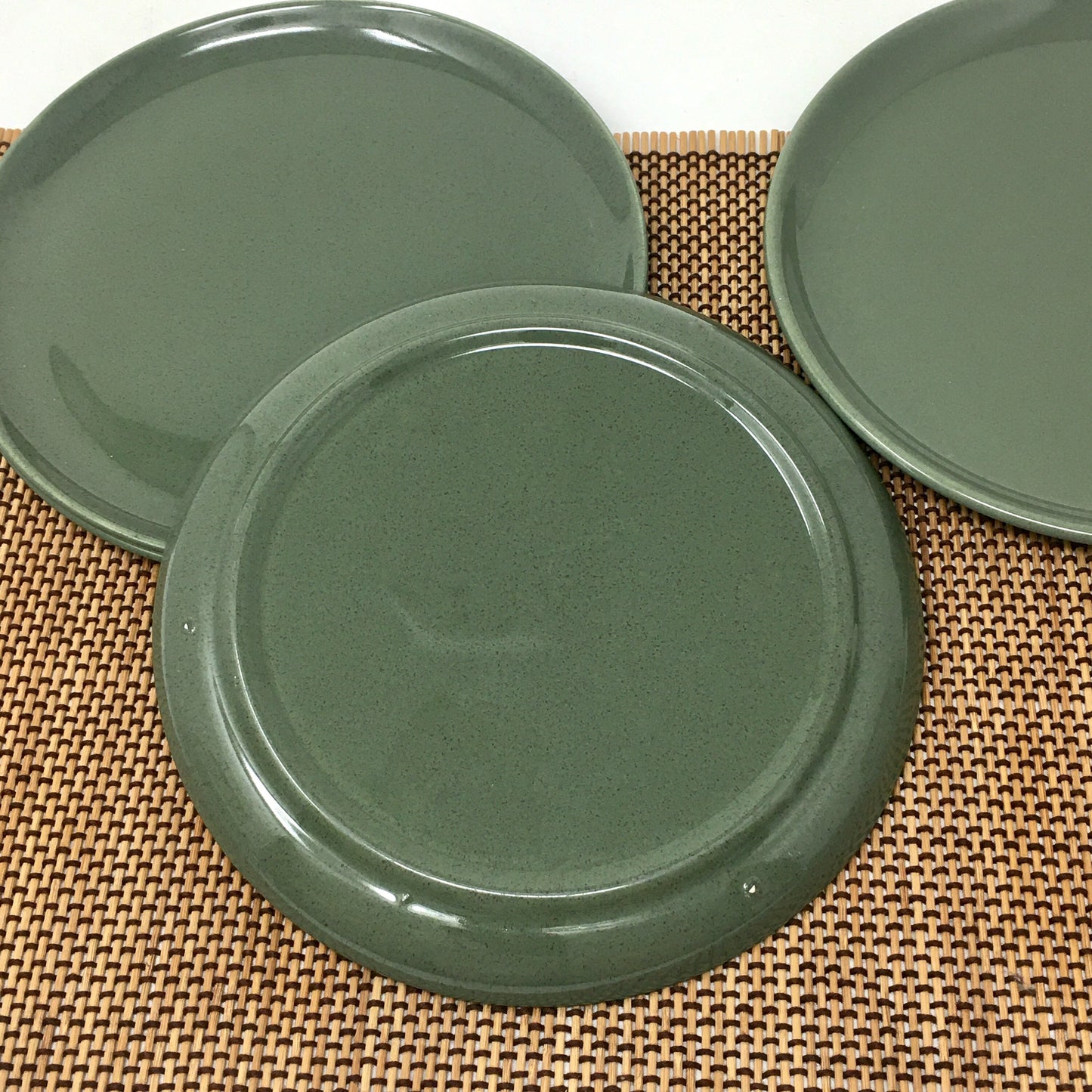 Russel Wright Salad Plate Cedar Green | American Modern