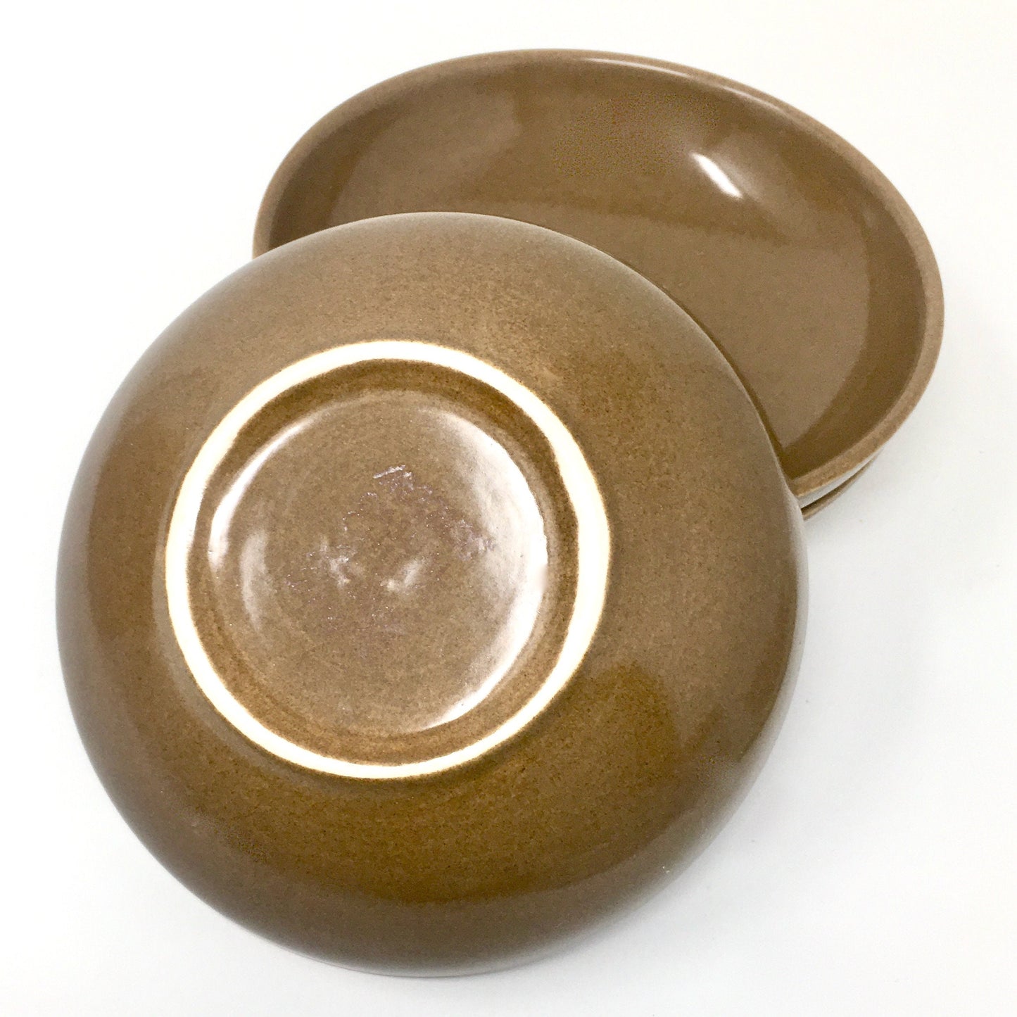Russel Wright Foamy Nutmeg Fruit Bowl |  Casual China Iroquois