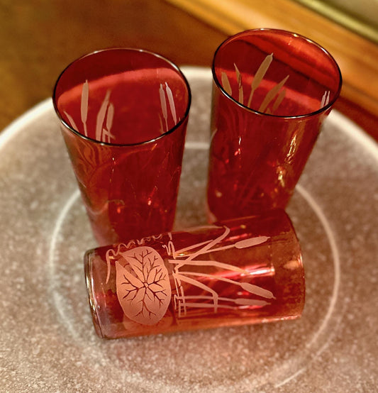 Bartlett-Collins Lotus Tumbler |  Art Deo