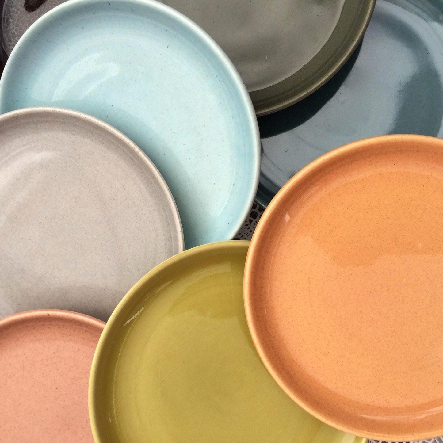 Russel Wright Cantaloupe Dinner Plate | American Modern