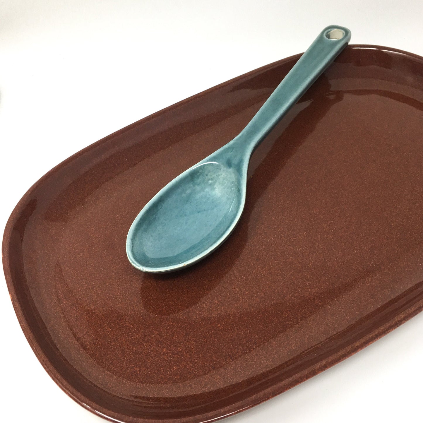 Russel Wright Bean Brown Platter | American Modern
