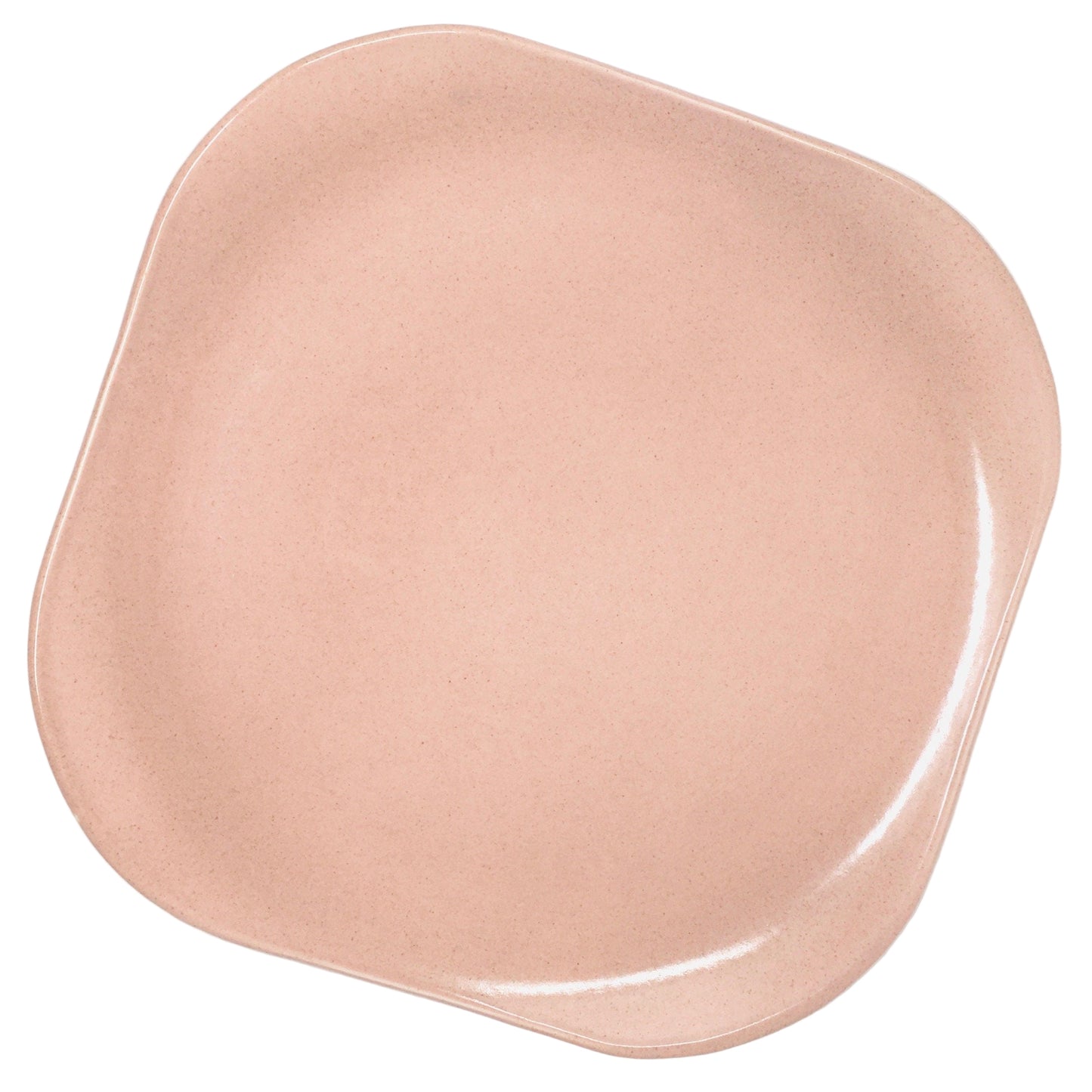 Russel Wright, Chop Plate, Coral, Square Platter, MCM Design, Steubenville Pottery, 1939-1959