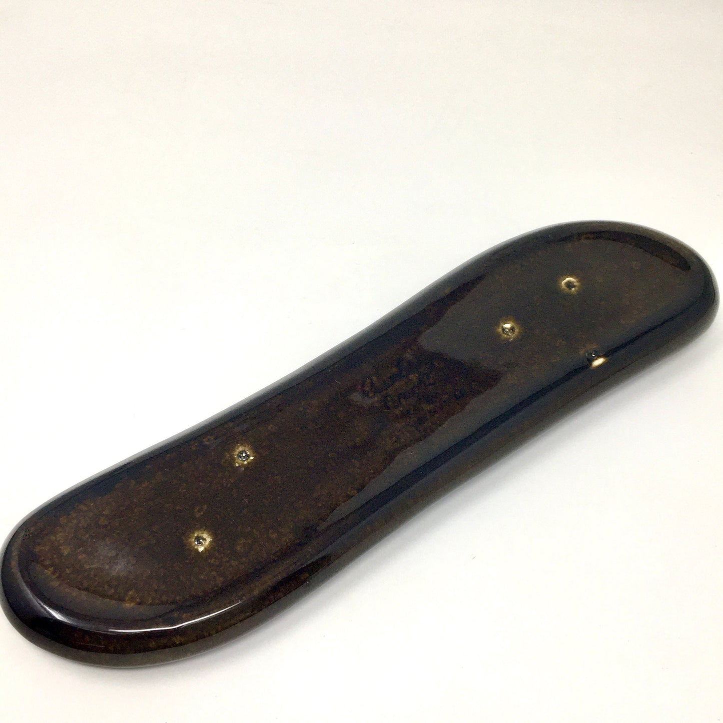 Russel Wright, Celery, Black Chutney, American Modern, MCM Design, Steubenville Pottery, 1946-1959