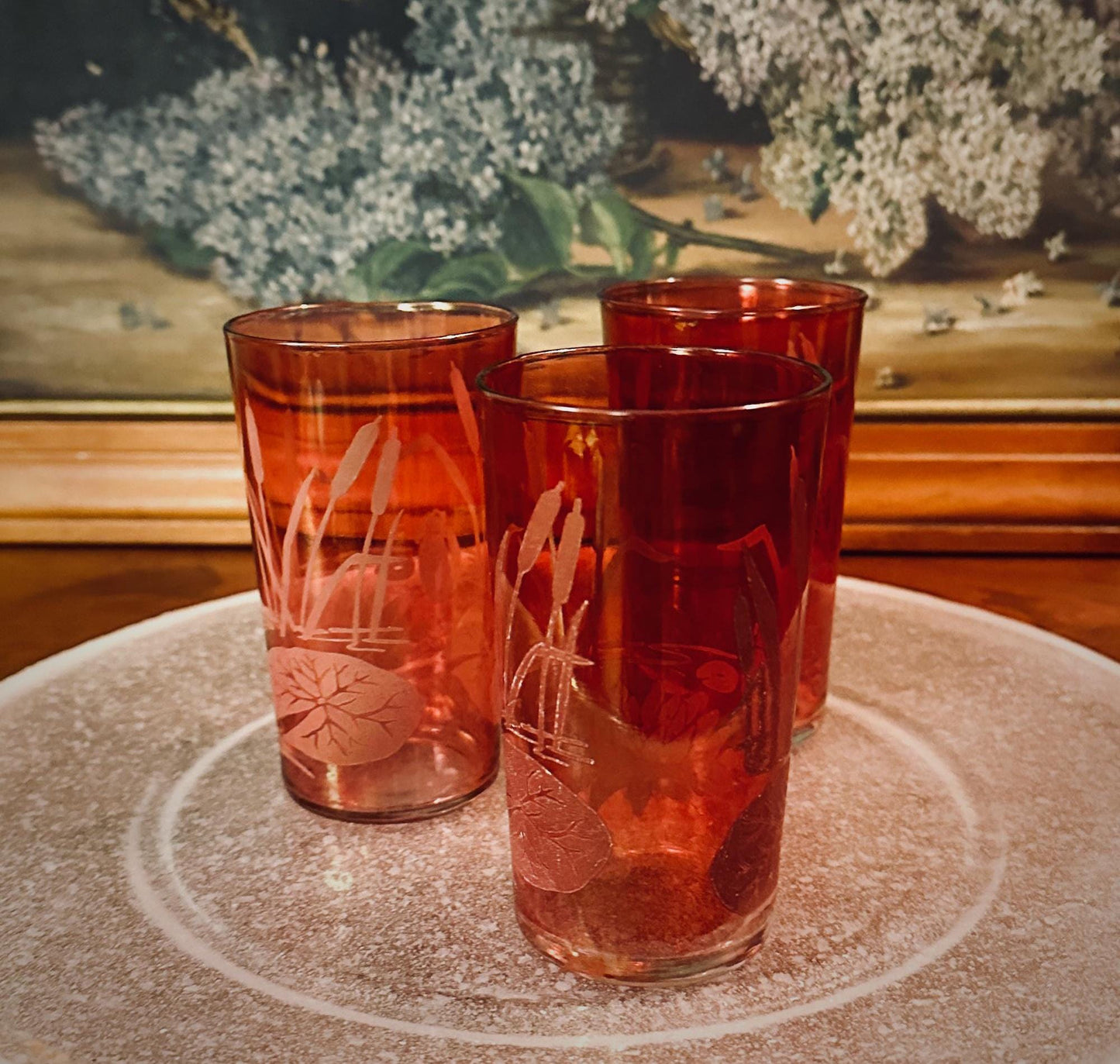 Bartlett-Collins Lotus Tumbler |  Art Deo