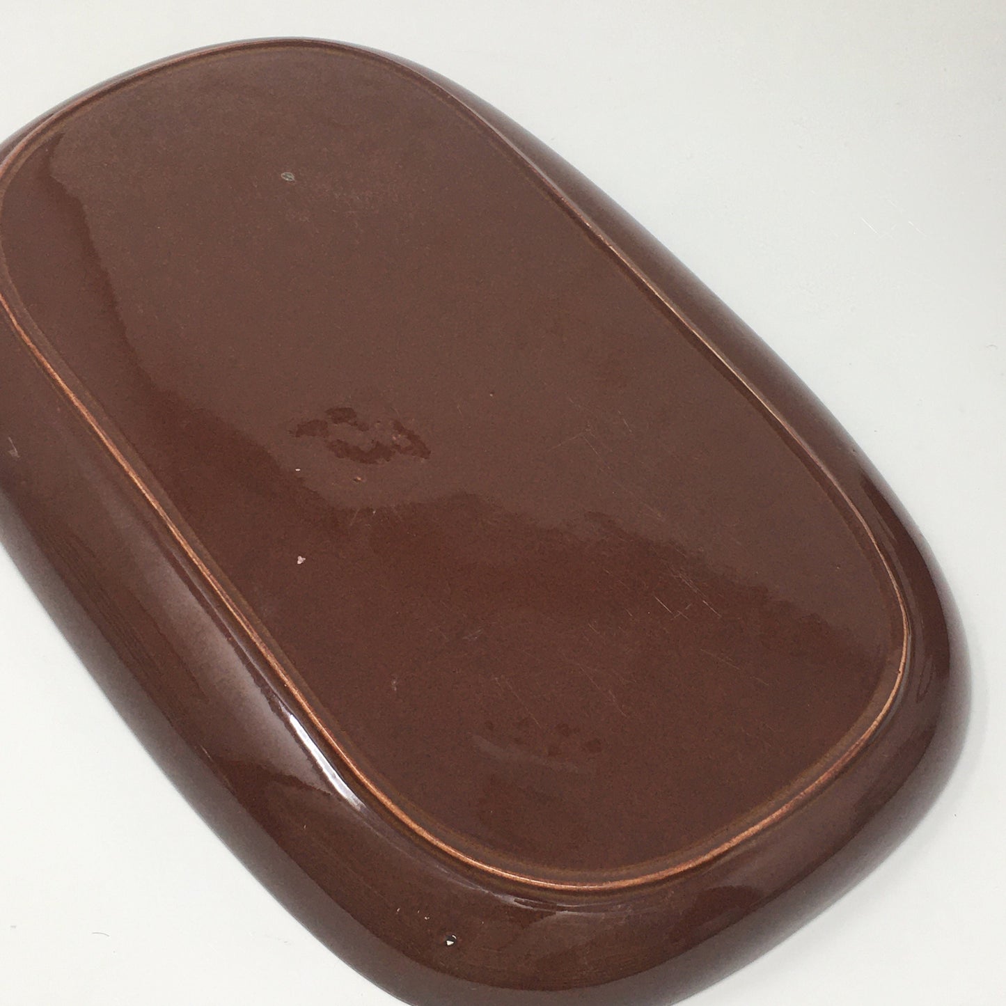 Russel Wright Bean Brown Platter | American Modern